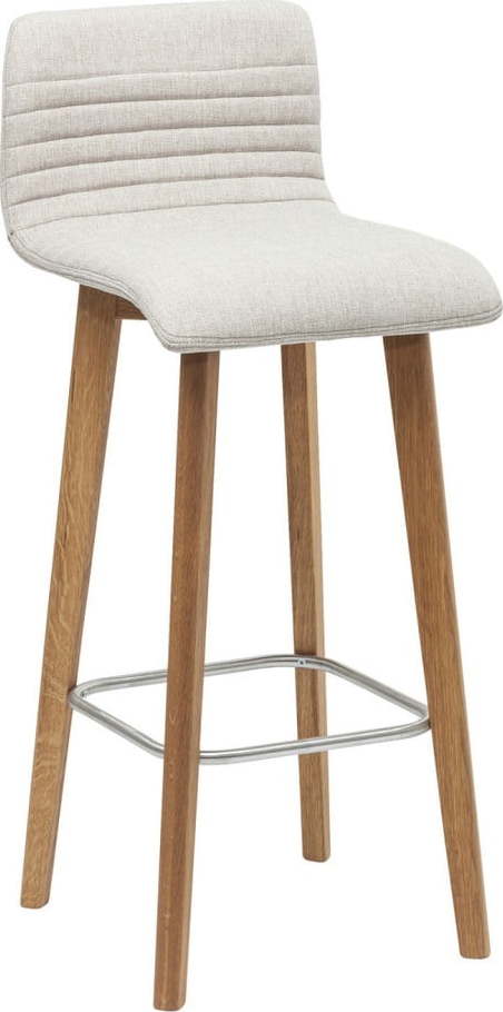 Sada 2 krémových barových stoliček Kare Design Lara Kare Design
