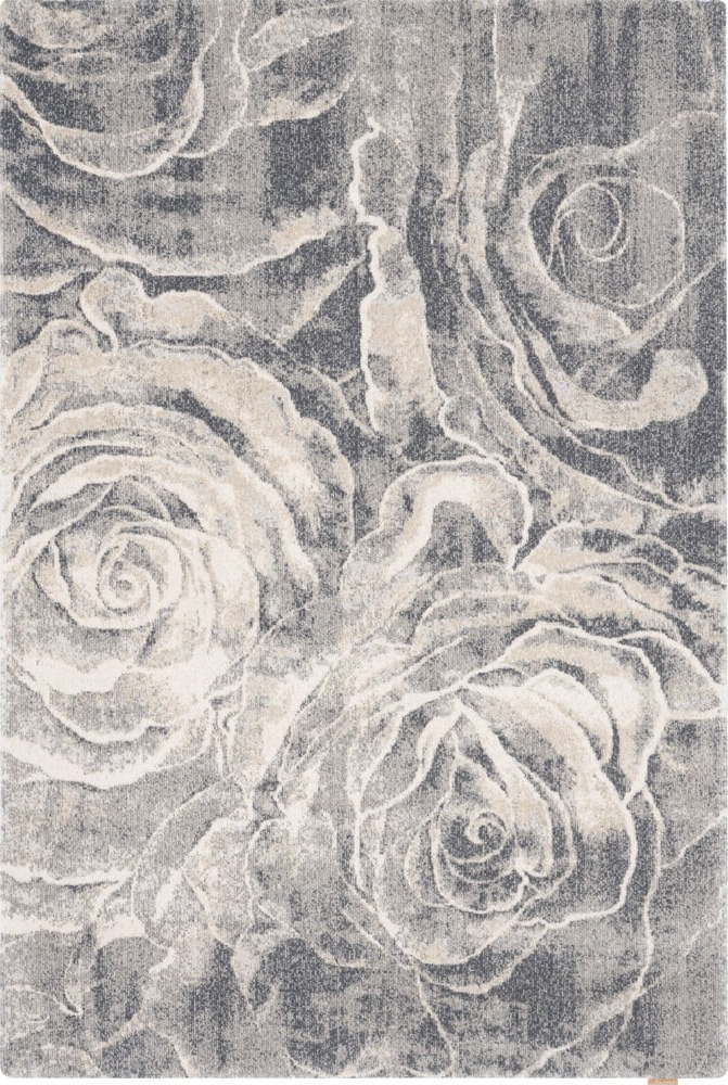 Šedý vlněný koberec 133x190 cm Ros – Agnella Agnella