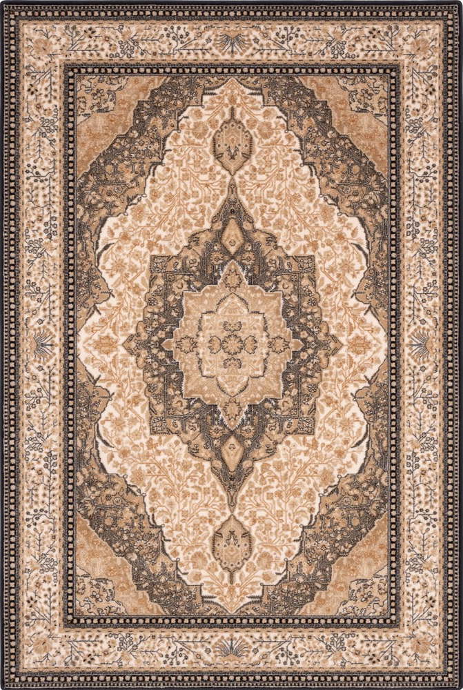Světle hnědý vlněný koberec 133x180 cm Charlotte – Agnella Agnella