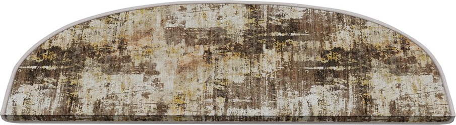 Béžové nášlapy na schody v sadě 16 ks 20x65 cm Abstract – Vitaus Vitaus