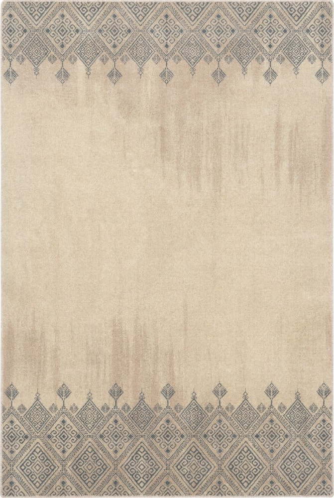Béžový vlněný koberec 133x180 cm Decori – Agnella Agnella