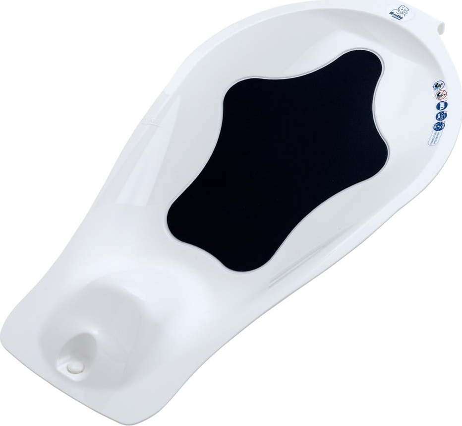 Bílá podložka do vaničky 32x56 cm Top – Rotho ROTHO