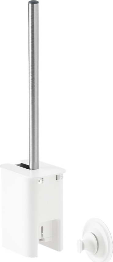 Bílá samodržící WC štětka z recyklovaného plastu Flex Adhesive – Umbra Umbra