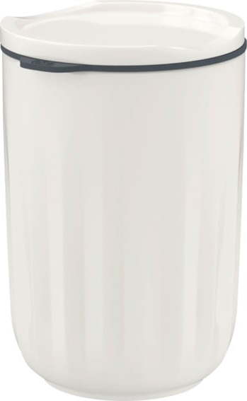 Bílý skleněný cestovní hrnek Villeroy & Boch Like Like To Go & To Stay