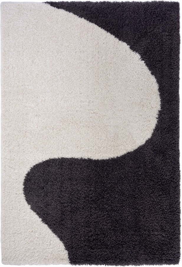 Černobílý koberec 160x230 cm – Elle Decoration Elle Decoration