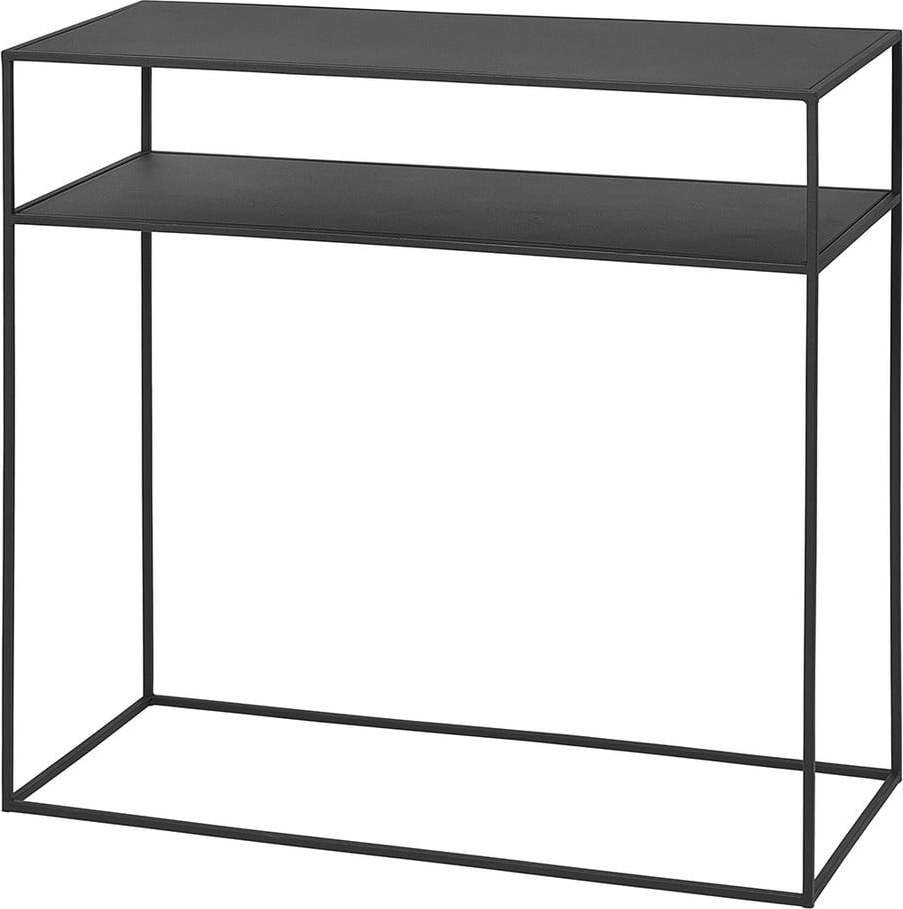 Černý kovový konzolový stolek 35x85 cm Fera – Blomus Blomus