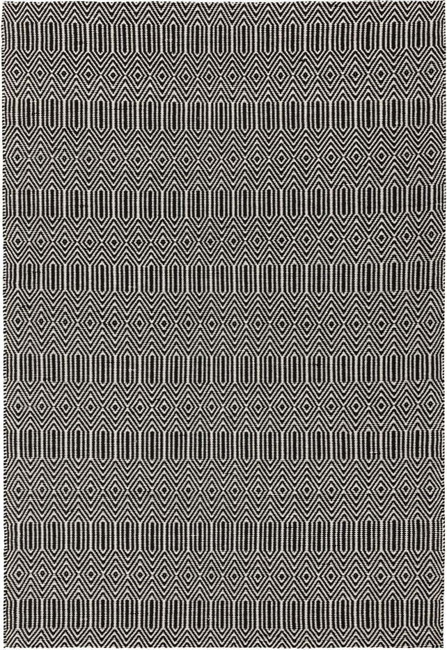 Černý vlněný koberec 160x230 cm Sloan – Asiatic Carpets Asiatic Carpets