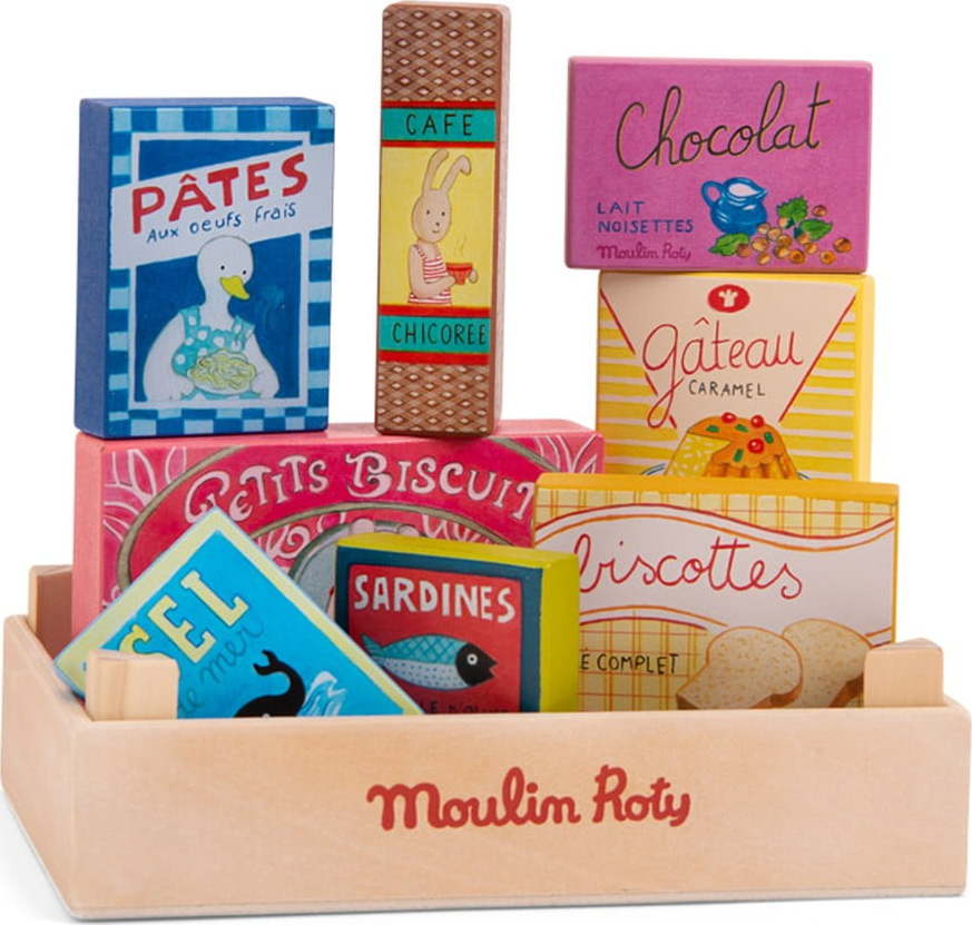 Dětský hrací set potravin Groceries – Moulin Roty Moulin Roty