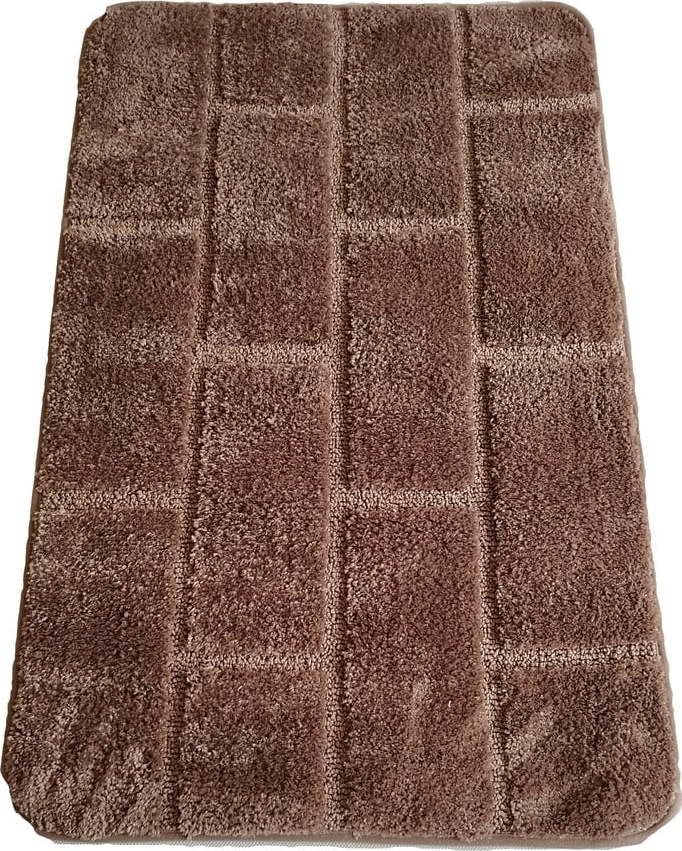 Hnědá koupelnová předložka 50x80 cm – JAHU collections JAHU collections