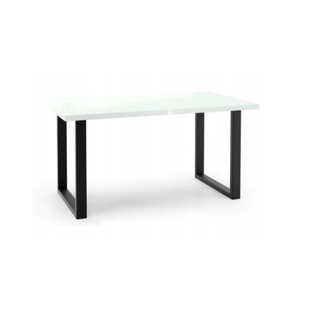 Jídelní stůl BOLO - bílá/černá T-TABLE