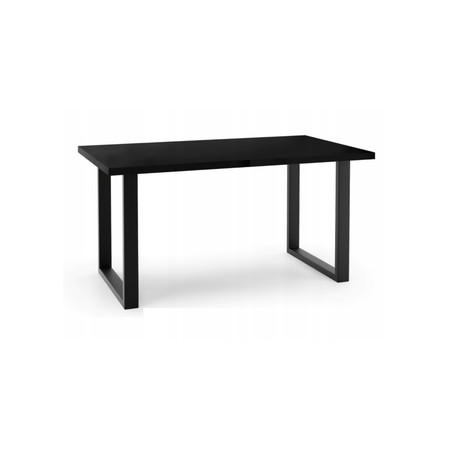 Jídelní stůl BOLO - černá/černá T-TABLE