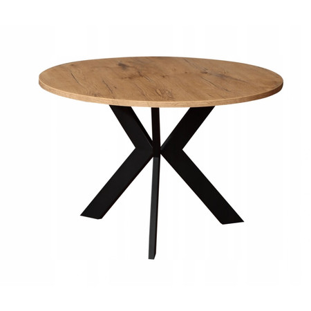 Konferenční stolek IWO - dub artisan/černá T-TABLE