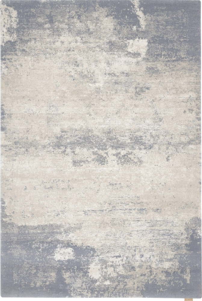 Krémovo-šedý vlněný koberec 160x240 cm Bran – Agnella Agnella