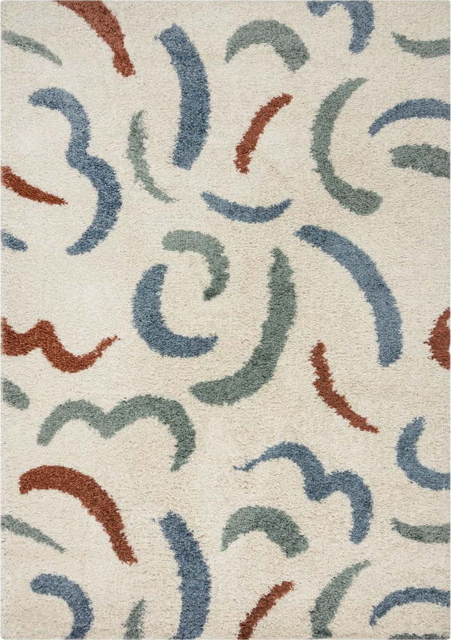 Krémový koberec 160x230 cm Squiggle – Flair Rugs Flair Rugs