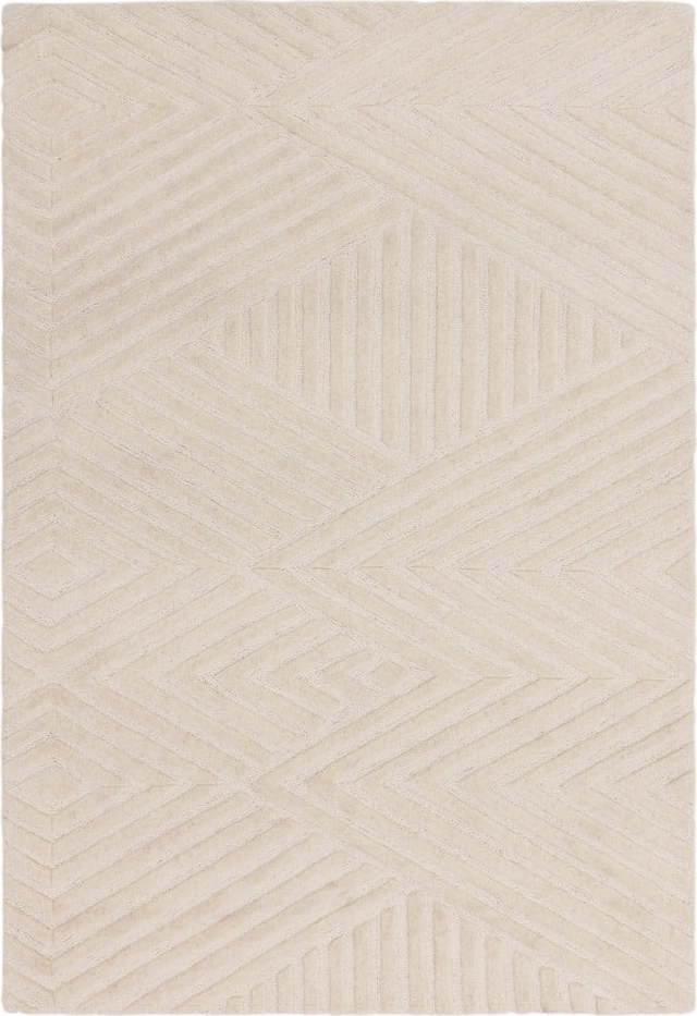 Krémový vlněný koberec 120x170 cm Hague – Asiatic Carpets Asiatic Carpets