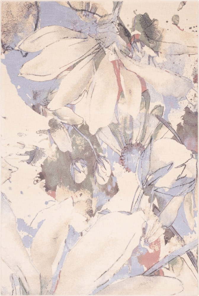Krémový vlněný koberec 160x240 cm Lilia – Agnella Agnella