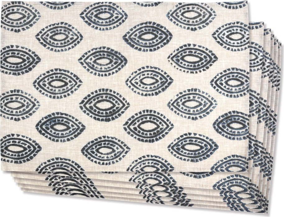 Látkové prostírání 6 ks 50x35 cm - Foutastic Foutastic