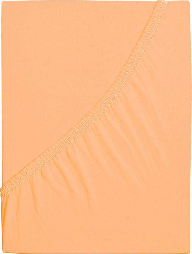 Napínací prostěradlo v lososové barvě 160x200 cm – B.E.S. B.E.S.