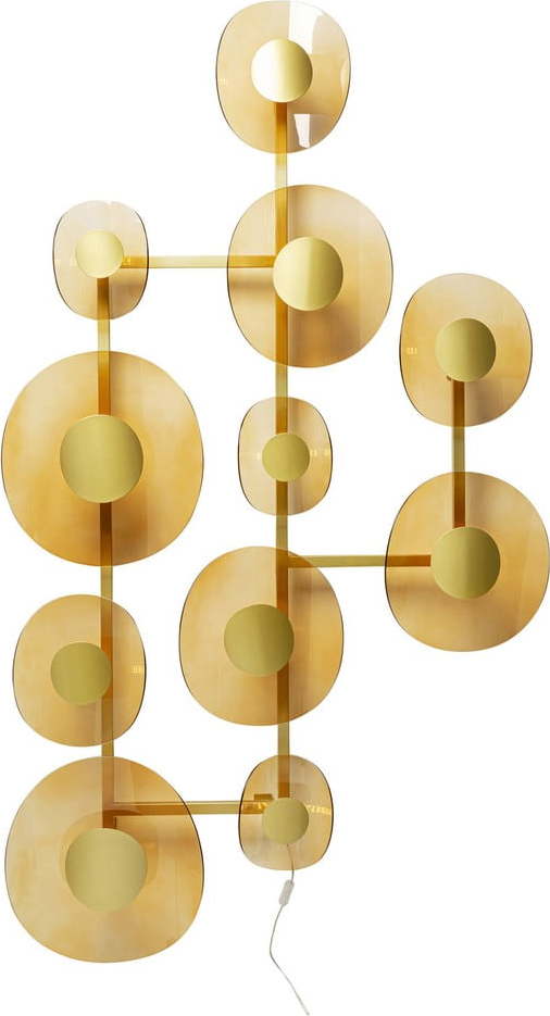 Nástěnné svítidlo ve zlaté barvě Mariposa – Kare Design Kare Design
