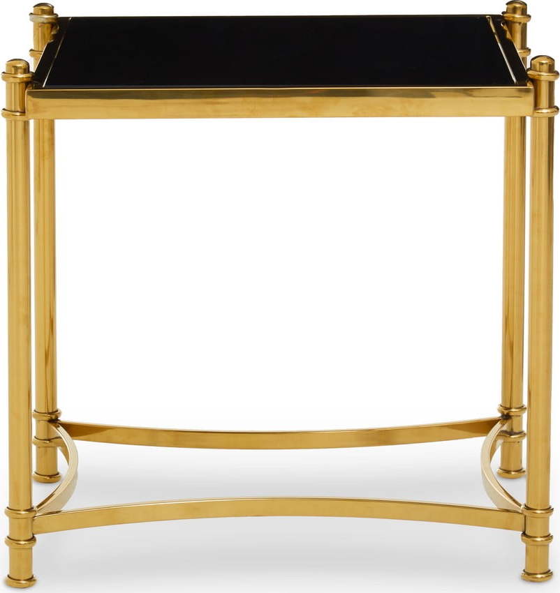 Odkládací stolek se skleněnou deskou 50x56 cm Ackley – Premier Housewares Premier Housewares