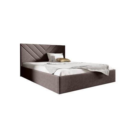 Postel LUCY 3 180x200 cm Tmavě hnědá Signal-nabytek