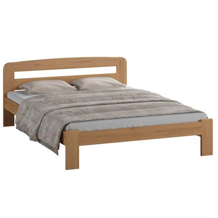 Postel SARA 120x200cm z masivu borovice Olše MAGNAT