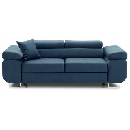 Rozkládací pohovka RIGATTO II Modrá Signal-nabytek