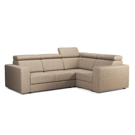 Rozkládací rohová sedací souprava VANTI 2R1 Levá Béžová RIMALL