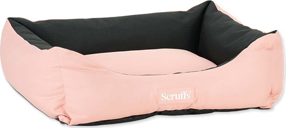 Růžový plyšový pelíšek pro psa 50x60 cm Scruffs Expedition M – Plaček Pet Products Plaček Pet Products