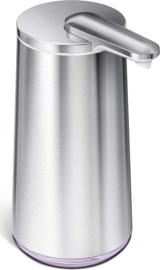 Šedý automatický ocelový dávkovač mýdla 266 ml - simplehuman Simplehuman