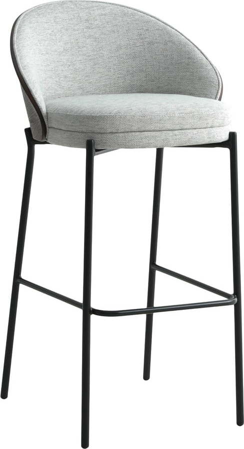 Světle šedé barové židle v sadě 2 ks 98 cm Canelas – House Nordic House Nordic