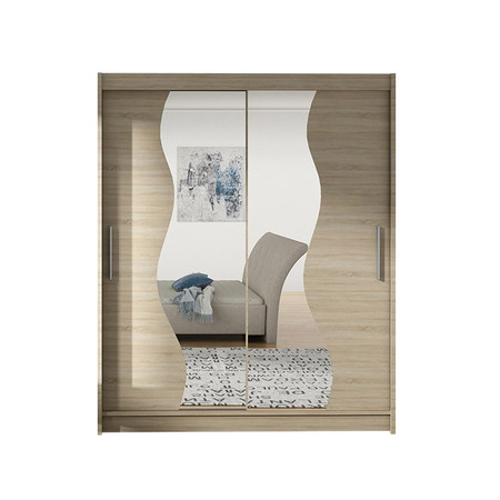 Velká šatní skříň WESTA S - Dub sonoma ankon