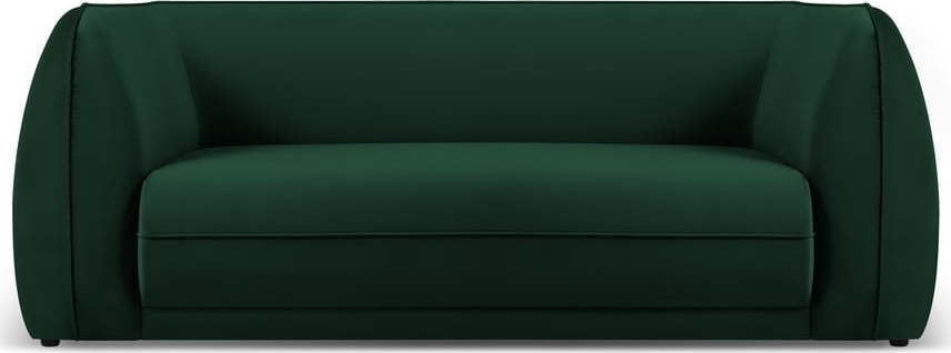 Zelená sametová pohovka 190 cm Lando – Micadoni Home Micadoni Home