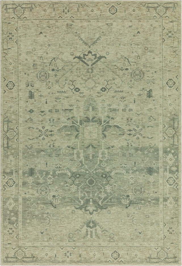 Zelený koberec 290x200 cm Kaya - Asiatic Carpets Asiatic Carpets