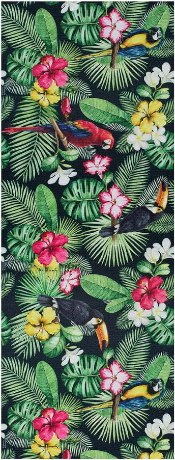 Zelený koberec běhoun 52x100 cm Sprinty Tropical – Universal Universal