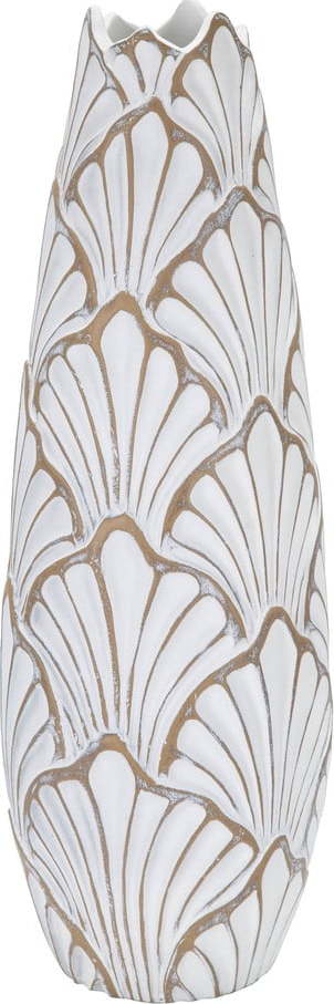 Bílá vysoká váza z polyresinu 55 cm Panama – Mauro Ferretti Mauro Ferretti