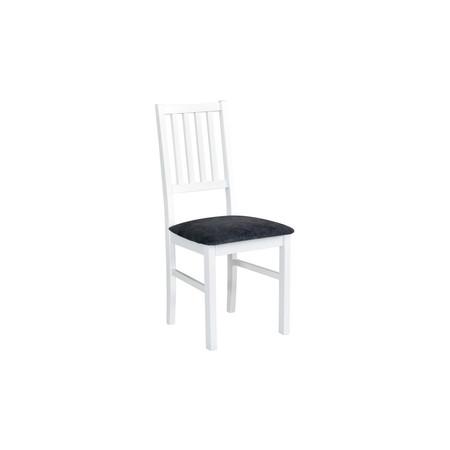 Jídelní židle NILO 7 Bílá Tkanina 17B MIX-DREW