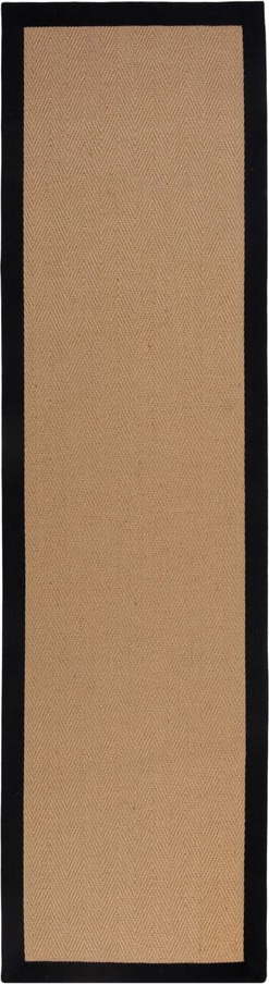 Jutový běhoun v přírodní barvě 60x800 cm Kira – Flair Rugs Flair Rugs