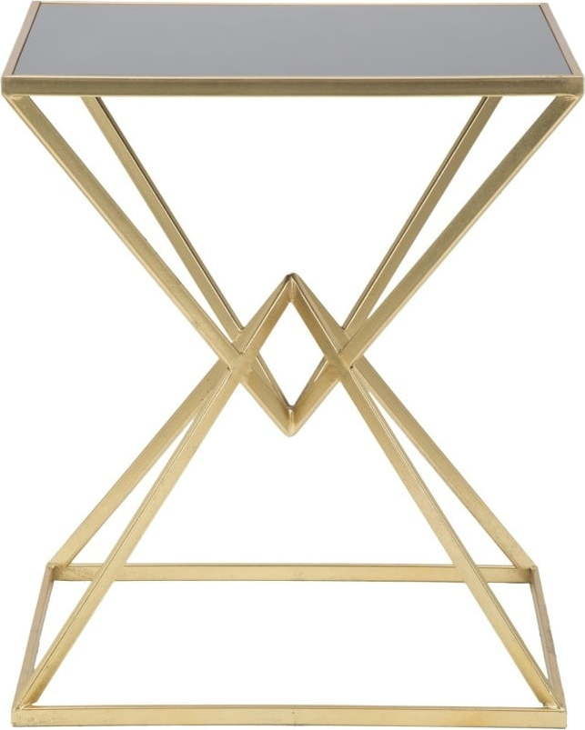 Odkládací stolek se skleněnou deskou 46x57 cm Piramid – Mauro Ferretti Mauro Ferretti