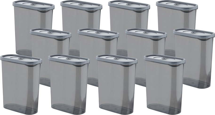 Dózy na sypké potraviny v sadě 12 ks – Hermia Hermia