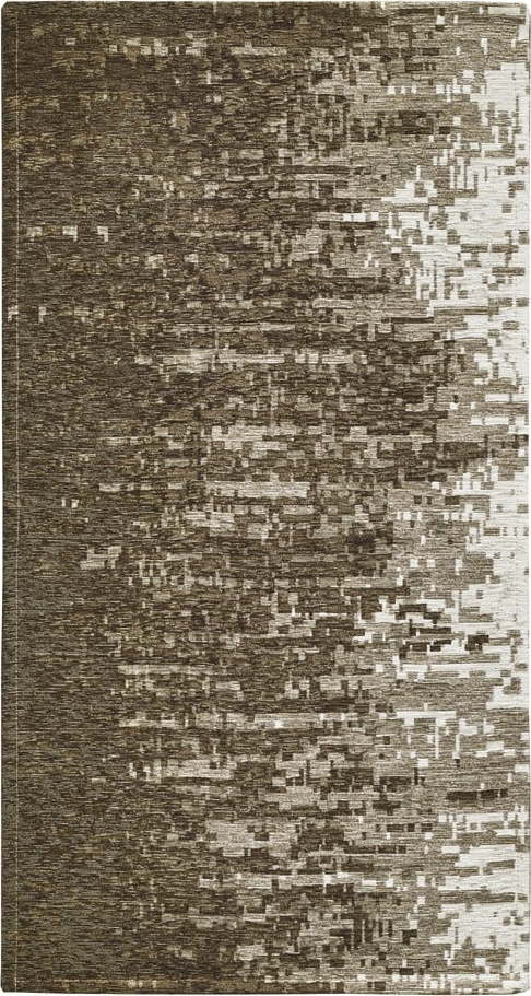 Hnědý pratelný běhoun 55x240 cm Tamigi Fango – Floorita Floorita
