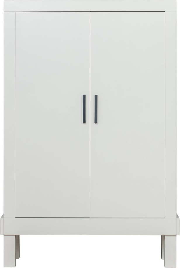 Světle šedá skříňka z borovicového dřeva 107x160 cm Bonk – Basiclabel BASICLABEL