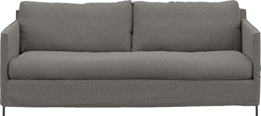 Tmavě šedá pohovka 198 cm Petito – Furninova Furninova