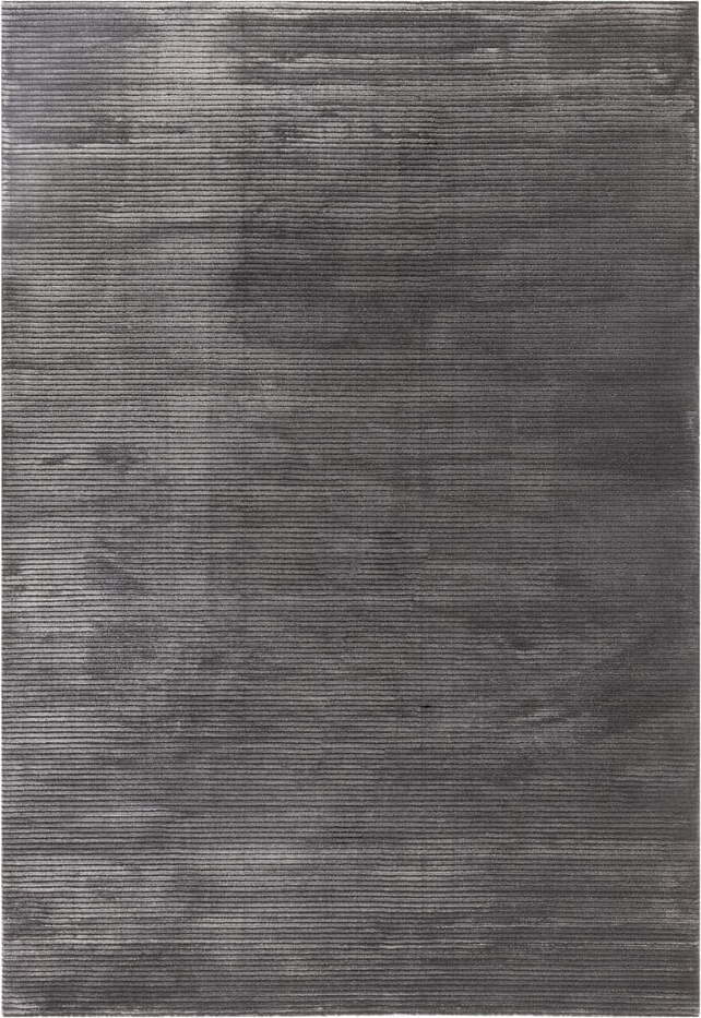 Antracitový koberec 120x170 cm Kuza – Asiatic Carpets Asiatic Carpets