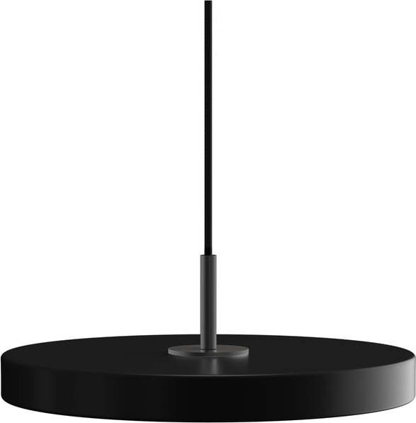 Černé LED závěsné svítidlo s kovovým stínidlem ø 31 cm Asteria Mini – UMAGE UMAGE