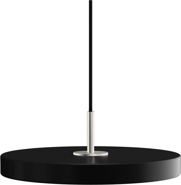 Černé LED závěsné svítidlo s kovovým stínidlem ø 31 cm Asteria Mini – UMAGE UMAGE