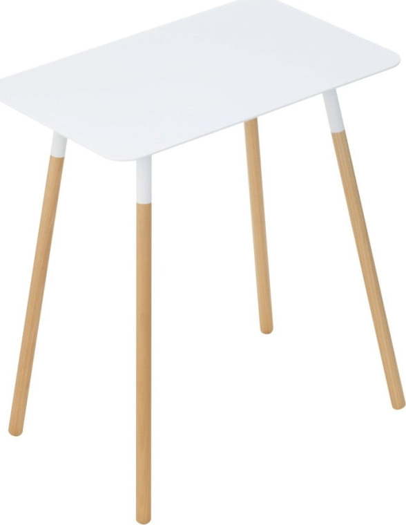 Kovový odkládací stolek 30x45 cm Plain – YAMAZAKI YAMAZAKI