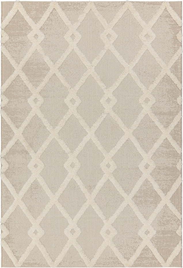 Krémový venkovní koberec 80x150 cm Monty – Asiatic Carpets Asiatic Carpets