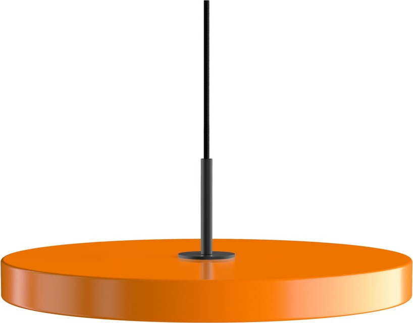 Oranžové LED závěsné svítidlo s kovovým stínidlem ø 43 cm Asteria Medium – UMAGE UMAGE