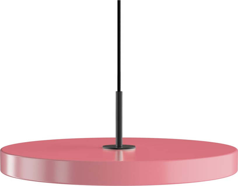Růžové LED závěsné svítidlo s kovovým stínidlem ø 43 cm Asteria Medium – UMAGE UMAGE